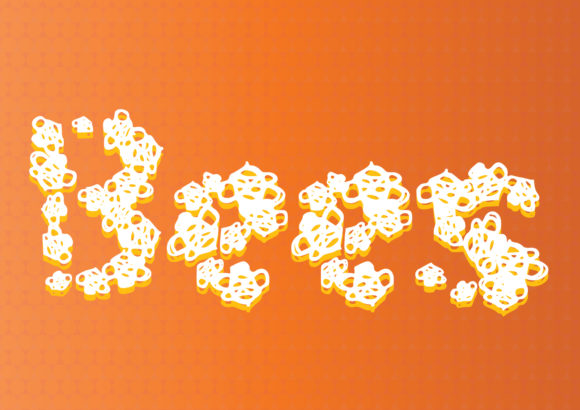 Bees: A Fun and Playful Display Font for Makers