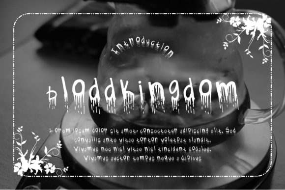 Bloddkingdom: A Display Font for Polished Digital Branding