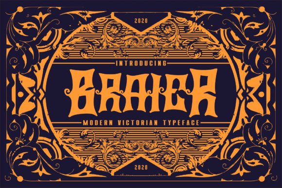 Braier: A Unique Display Font for Editorial Design