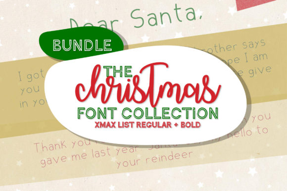 Christmas List: A Whimsical Display Font for Your Holiday Campaigns