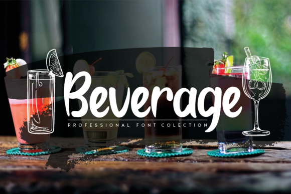 Discover Beverage: A Friendly Display Font for Creative Projects