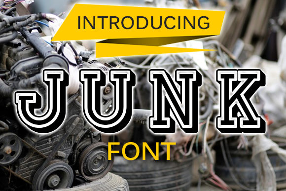 Discover Junk: A Versatile Display Font for Editorial Design