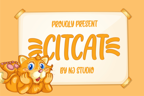 Discover the Bold and Colorful Citcat Font