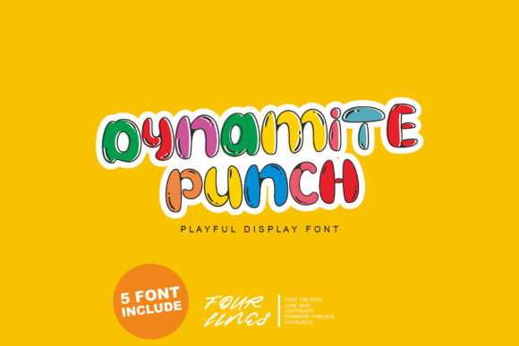 Dynamite Punch: A Playful Display Font for Creative Web Design