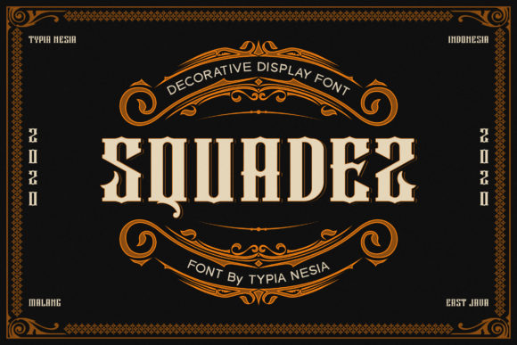 Enhance Your Brand with Squadez: A Bold Display Font