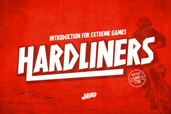 Hardliners: A Bold Display Font for Editorial Design