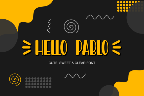 Hello Pablo: A Versatile Font for Creative Makers