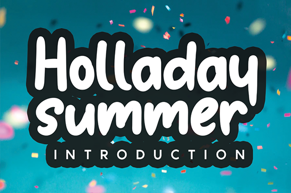 Holladay: A Bold Display Font for Brand Storytelling