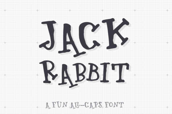 Jackrabbit: The Fun, All-Caps Display Font for Eye-Catching Campaigns