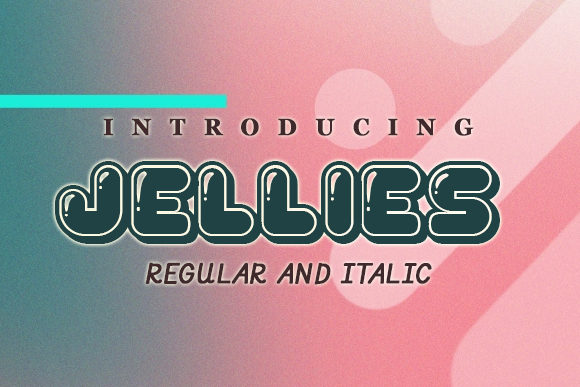Jellies: A Playful Display Font for Engaging Editorial Designs