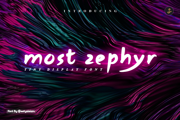 Most Zephyr: Elevate Your Brand with a Unique Display Font