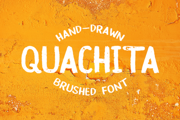 Quachita: A Stylish Brushed Font for Creative Campaigns