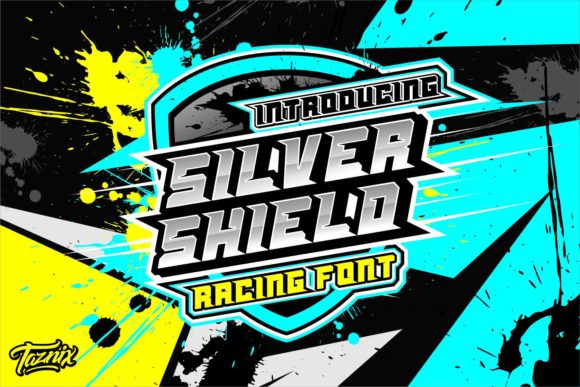 Silver Shield: A Bold Display Font for Business Branding