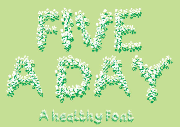 The Five a Day Font for Friendly and Quirky Web Design