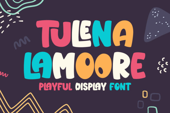 Tulena Lamoore: A Bold Display Font for Digital Creativity