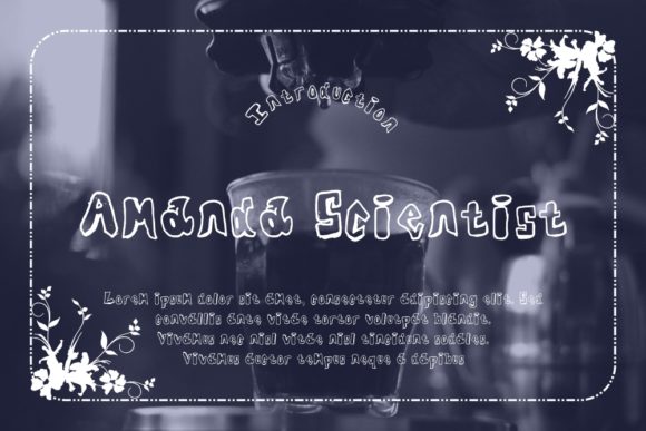 Using Amanda Scientist Font for Modern Brand Identity Projects