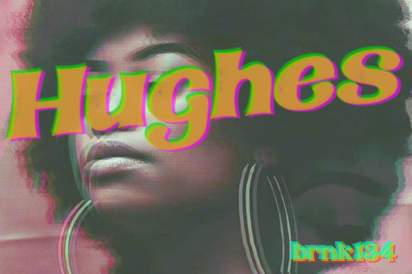 Using Hughes Display Font for Campaign Visuals