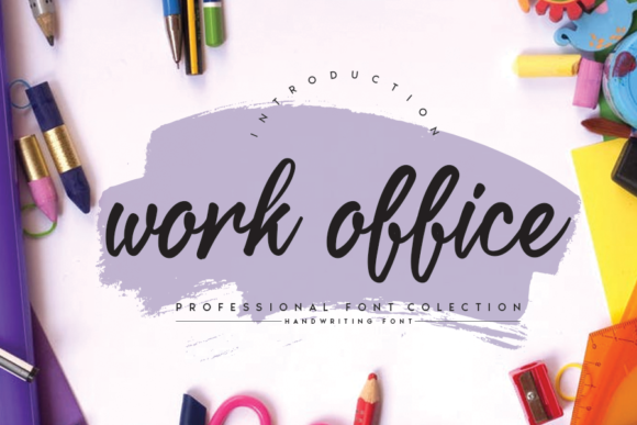 Work Office: A Magical Display Font for Elegant Branding