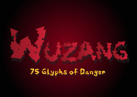 WuZang: A Whimsical Display Font for Creative Projects