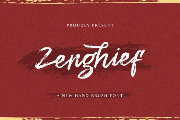 Zenghief: A Perfect Display Font for Crafters and Designers